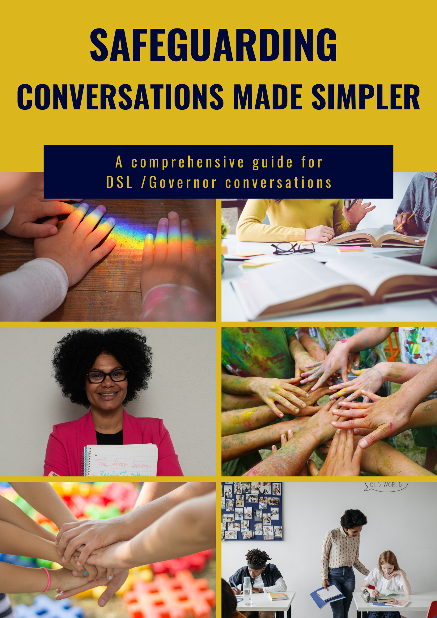 Cover of the guide, Safeguarding Conversations Made Simpler